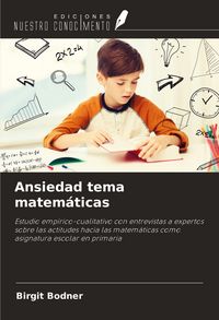 Produktbild: Ansiedad tema matem&aacute;ticas