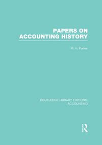 Produktbild: Papers on Accounting History (RLE Accounting)