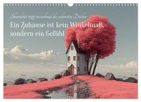 Produktbild: Ein Zuhause ist kein Winkelma&szlig;, sondern ein Gef&uuml;hl (Wandkalender 2026 DIN A3 quer), CALVENDO Monatskalender