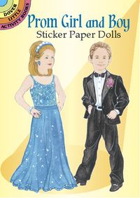 Produktbild: Prom Girl and Boy Sticker Paper Dolls