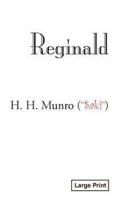 Produktbild: Reginald, Large-Print Edition