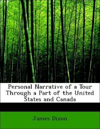 Produktbild: Dixon, J: Personal Narrative of a Tour Through a Part of the