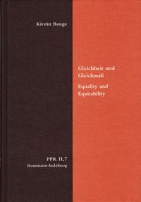 Produktbild: Gleichheit und Gleichma&szlig;. Equality and Equitability