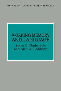 Produktbild: Working Memory and Language
