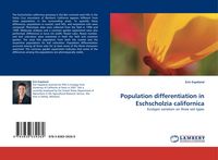 Produktbild: Population differentiation in Eschscholzia californica