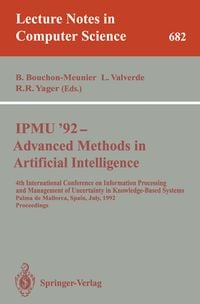 Produktbild: IPMU'92 - Advanced Methods in Artificial Intelligence