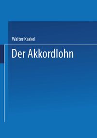 Produktbild: Der Akkordlohn