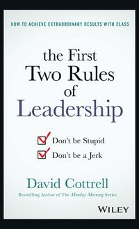 Produktbild: The First Two Rules of Leadership