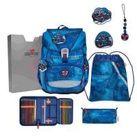Produktbild: DerDieDas Schulranzen Set ErgoFlex Superlight, Schulranzen Set, 5tlg, Turbo Speed