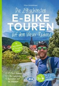 Produktbild: BVA Die 29 sch&ouml;nsten E-Bike Touren auf dem Weserradweg