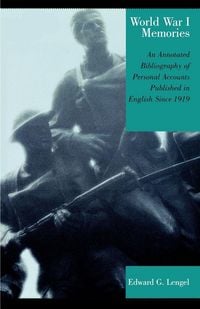 Produktbild: World War I Memories