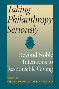 Produktbild: Taking Philanthropy Seriously