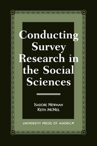 Produktbild: Conducting Survey Research in the Social Sciences