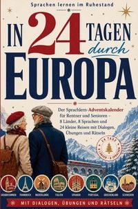 Produktbild: Sprachreise-Adventskalender f&uuml;r Rentner und Senioren - In 24 Tagen durch Europa