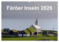 Produktbild: F&auml;r&ouml;er Inseln 2026 (Wandkalender 2026 DIN A2 quer), CALVENDO Monatskalender