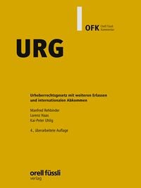 Produktbild: URG Kommentar