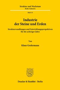 Produktbild: Industrie der Steine und Erden.
