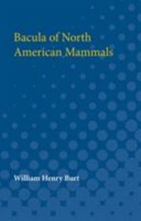 Produktbild: Bacula Of North Amer Mammals