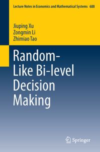 Produktbild: Random-Like Bi-level Decision Making