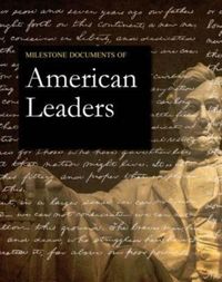 Produktbild: Milestone Documents of American Leaders, Second Edition