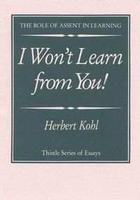Produktbild: I Won't Learn from You!