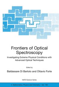 Produktbild: Frontiers of Optical Spectroscopy