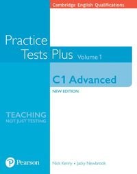 Bild vom Artikel Cambridge English Qualifications: C1 Advanced Practice Tests Plus Volume 1 vom Autor Nick Kenny