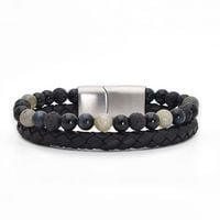 Produktbild: "Dark Moon" Fashion Bead Armband, J966-11