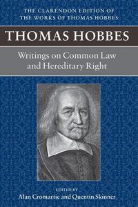 Produktbild: Thomas Hobbes: Writings on Common Law and Hereditary Right