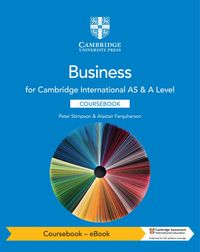 Produktbild: Cambridge International AS & A Level Business Coursebook - eBook