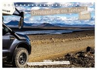 Produktbild: Overlanding on Iceland - Mit dem 4x4 Camper kreuz und quer &uuml;ber die Insel (Tischkalender 2026 DIN A5 quer), CALVENDO Monatskalender