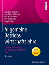 Produktbild: Allgemeine Betriebswirtschaftslehre