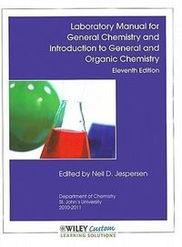 Produktbild: Laboratory Manual for General Chemistry and Introduction to General and Organic Chemistry
