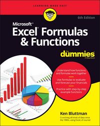 Produktbild: Bluttman, K: Excel Formulas & Functions For Dummies