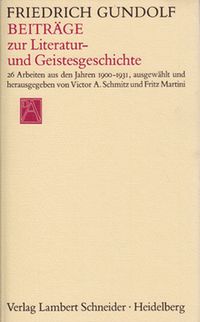 Produktbild: Beitr&auml;ge zur Literatur- und Geistesgeschichte