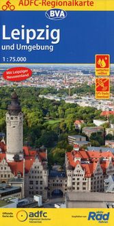 Bild vom Artikel ADFC-Regionalkarte Leipzig und Umgebung / Leipziger Neuseenland, 1:75.000 vom Autor 