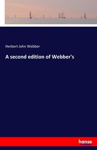 Produktbild: A second edition of Webber's