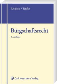 Produktbild: B&uuml;rgschaftsrecht