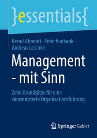 Produktbild: Management - mit Sinn
