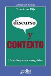 Produktbild: Discurso y contexto : un enfoque sociocognitivo