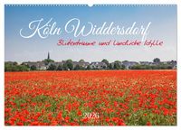 Produktbild: K&ouml;ln Widdersdorf - Bl&uuml;tentr&auml;ume und l&auml;ndliche Idylle (Wandkalender 2026 DIN A2 quer), CALVENDO Monatskalender