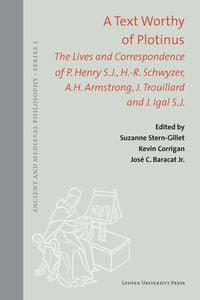 Produktbild: Text Worthy of Plotinus