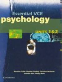 Produktbild: Cribb, B: Essential VCE Psychology Units 1 and 2