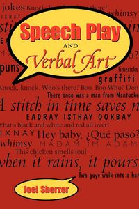 Produktbild: Speech Play and Verbal Art