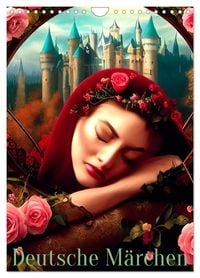 Produktbild: Deutsche Märchen (Wandkalender 2025 DIN A4 hoch), CALVENDO Monatskalender