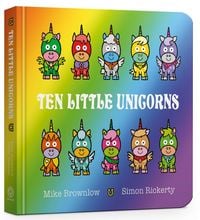 Produktbild: Ten Little Unicorns Board Book