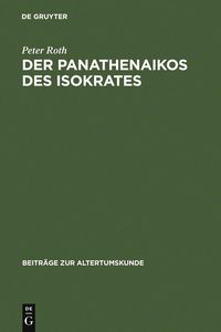 Produktbild: Der Panathenaikos des Isokrates