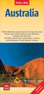Produktbild: Nelles Map Landkarte Australia 1:4,5 Mio.