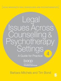 Produktbild: Legal Issues Across Counselling & Psychotherapy Settings