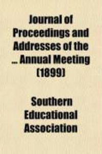 Produktbild: Journal of Proceedings and Addresses of the Annual Meeting